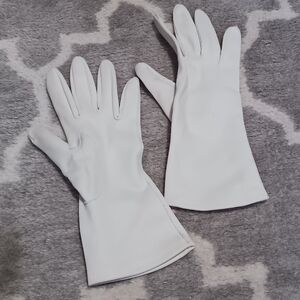 Vintage Hansen Off White Dress/Costume Gloves- Womens 6